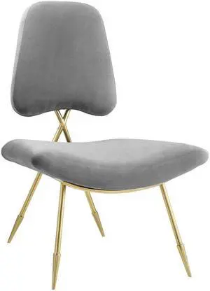 Ponder Upholstered Velvet Lounge Chair