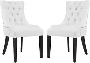 Regent Dining Side Chair Vinyl Set of 2
