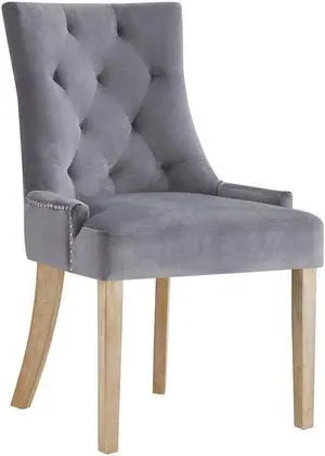 Pose Velvet Dining Chair