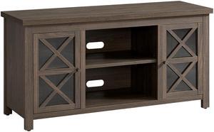 Colton Rectangular TV Stand for TV's up to 55" in Alder Brown