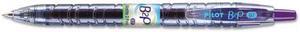 Pilot B2P Gel Rolling Ball, Retractable, Purple Ink, 0.7 mm Fine