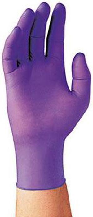 Kimberly-Clark KIM55081 Powder-Free Exam Gloves- Non-Latex- Small- Purple