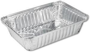 Handi-Foil Aluminum Oblong Pan 2 1/4 lb 8 1/2 x 5 15/16 x 1 13/16 500/Carton