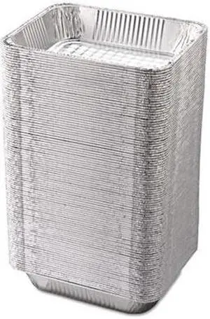 Steam Table Aluminum Pan Half-Size 2 9/16" Deep 100/Carton