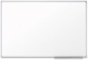 Mead Basic Dry-Erase Board - 23.8" (2 ft) Width x 17.6" (1.5 ft) Height - White Melamine Surface - Silver Aluminum Frame - 1 Each