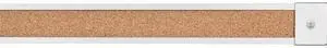 BEST-RITE 522D Map Rail,Cork,48 In Wide,PK7