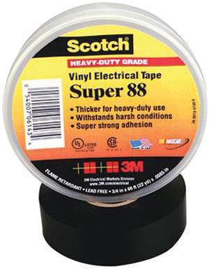 3M Scotch 88 Super Vinyl Electrical Tape, 2" x 36ft