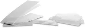 Sparco Plastic Tabs W/ Inserts 1/5 Cut 2" Wide 25/PK Clear SP42T