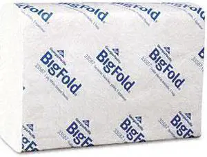 Georgia Pacific Professional BigFold Paper Towels 10 1/5 x 10 4/5 White 220/Pack 10 Packs/Carton 33587