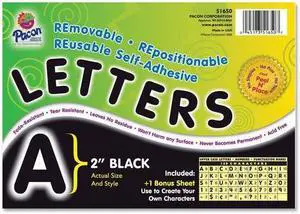 Pacon Self-Adhesive Removable Letters