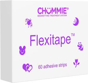 Flexitape Peel and Stick Tapes for the Chummie Premium Bedwetting Alarm (Enuresis) Treatment System, 60 Pink Tapes