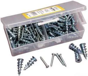 Wall Driller Kit, 8 By 1-1/4" Length Screw, #8 Anchor L.H. Dottie Screws WDK8
