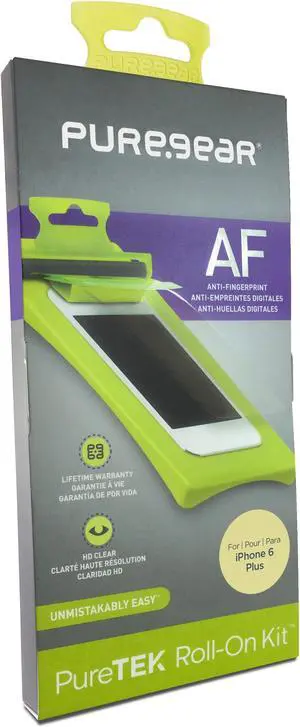 PureGear Puretek Roll-on Shield Kit Anti-Fingerprint for iPhone 6 Plus 5.5in 60810PG