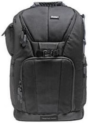 Vivitar Series One Digital SLR Camera/Laptop Sling Backpack - Medium (Black) Holds Most 15.4'" Laptops