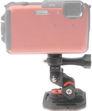 Vivitar Pro Series Curved Helmet & Arm Mounts for GoPro & All Action Cameras