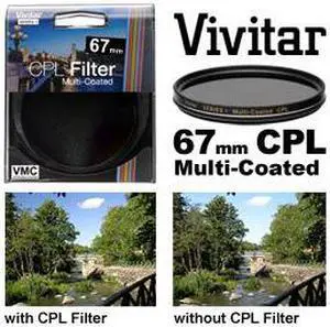 Vivitar Series 1 67mm Multi-Coated Circular Polarizer Glass Filter