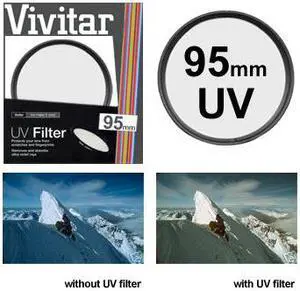 Vivitar 95mm UV Glass Filter