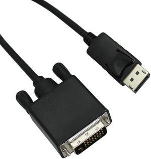 Displayport to DVI-D Cable M/M - 6ft