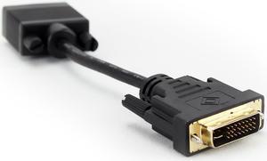 DVI-I Male to VGA Female Adapter Cable