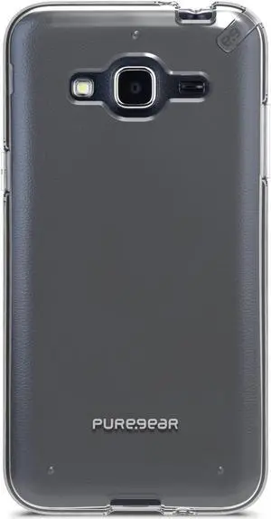 PUREGEAR CLEAR SLIM SHELL CASE COVER FOR SAMSUNG GALAXY J3 2016, J3V, SOL