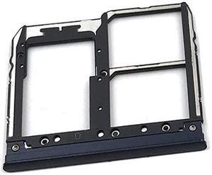 Micro Nano SIM Card Holder Tray Slot Holder Adapter Socket For Asus Zenfone MAX Plus ZB570TL (Blue)