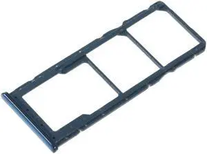 SIM Tray Holder SD Card Reader Slot Adapter For Huawei Y9 2019 (Dark Blue)