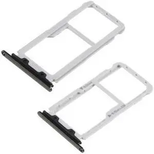 SIM Card Tray Slot Holder For huawei Nova 2 Plus Sim Card Adapter (Black)