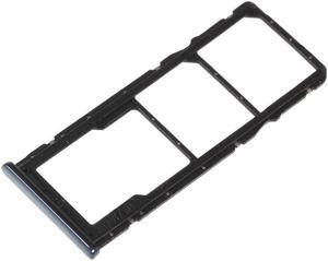 SIM Tray Holder SD Card Reader Slot Adapter For Huawei Y9 2019 (Black)