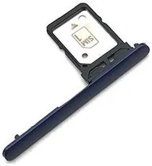 Micro Nano SIM Card Holder Tray Slot Holder Adapter Socket For Sony Xperia 10 (Blue)