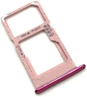 SIM Card Tray Slot Holder Adapter Accessories For Huawei P Smart 2019 / honor 10 lite (ROSE GOLD)