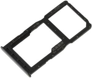 Dual SIM Micro SD Card Tray Holder Replacement Part For Huawei P30 Lite Black