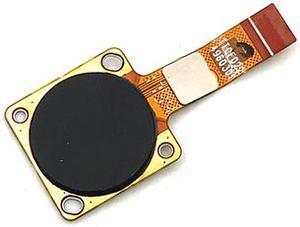 Home Button FingerPrint Touch ID Sensor Flex Cable Ribbon Replacement Parts For Asus Zenfone Max Plus M1 ZB570TL X018DC (Black)