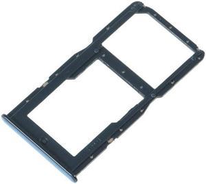 Dual SIM Micro SD Card Tray Holder Replacement Part For Huawei P30 Lite Blue