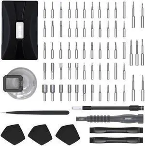 JAKEMY JM-8172 Precision Screwdriver Set Magnetic Multifunction Screwdriver Bits for iPhone Samsung Phone Tablet Watch Repair Tools Kit