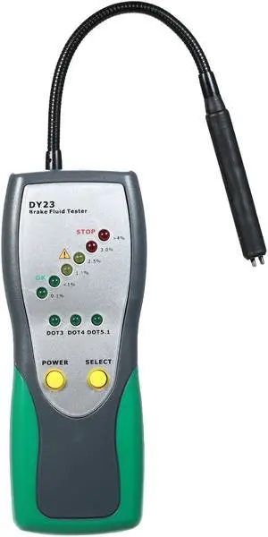 DY23 Automotive Brake Fluid Tester Digital Brake Fluid Inspection with High-Precision Probe LED Indicator Display Car Diagnostic Tool