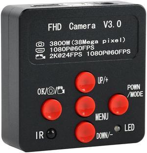38MP 1080P/2K USB HDMI Digital Industrial Video Microscope Camera C MOUNT Camera For Phone SMD CPU PCB Repair Soldering