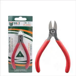 BEST-A05 Carbon Steel Outlet Clamp Diagonal Pliers Electronic Cable Cutting Wire Nipper