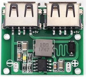 2 USB Output 9V/12V/24V to 5V 3A DC-DC Buck Regulator Charge Module for Car