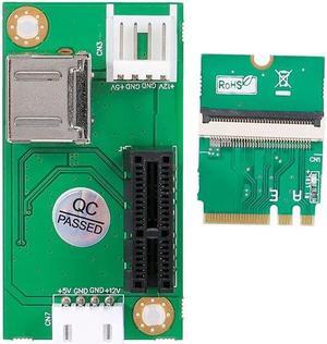 NGFF (M.2) Key A/E to PCI-E Express 1X Extension Cord with High Speed FPC Cable