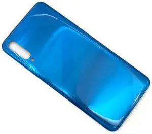 Battery Back Cover Glass Rear Door Replacement Housing STICKER Adhesive For Samsung Galaxy A50 (Blue)