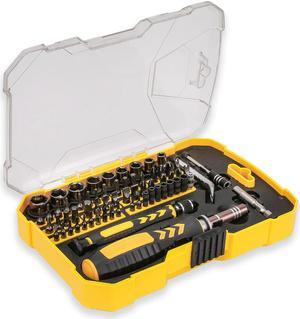 67-In-1 Socket Screwdriver Set Phone PC Tablet Electronics Repair Tool Kit Screwdriver Bit Househeld Magnetic Screw Driver