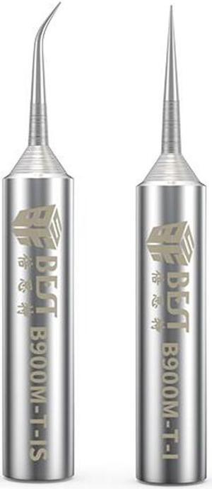 BEST B900M-T-I/IS Soldering Iron Tips Oxygen-free Copper 0.2mm Fly Line Welding Tips Solder Iron Sting For Hakko 936/937 BGA DIY