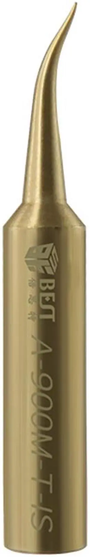 BEST A-900M-T-IS Pure Copper Soldering Iron Tip Dedicated Iron Head For 936 Solder Station PCB BGA Welding