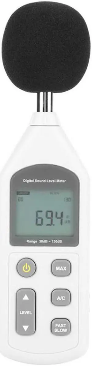 GM1357 Handy Mini Digital LCD Noise Meter Sound Level Meter Noise Measuring Instrument Sound Tester 30dBa~130dBA