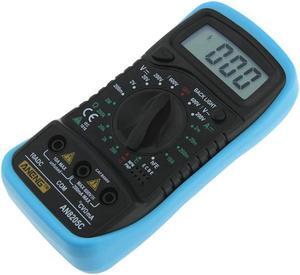 ANENG AN8205C Digital Multimeter AC/DC Ammeter Volt Ohm Tester Meter Multimetro With Thermocouple LCD Backlight Portable - Blue
