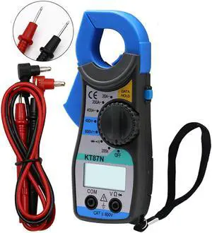 KT87N Digital Multimeter Amper Clamp Meter Current Clamp Pincers AC DC Current Voltage Tester Pinza Amperimetrica Digital