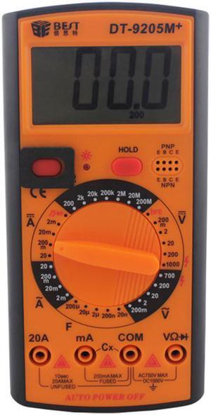 Digital Multimeter DC AC Voltage Current Meter Auto Range Precision Meter Tester