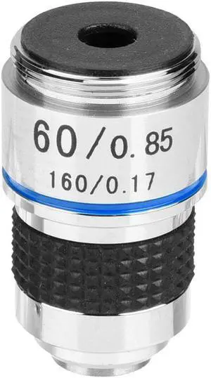 60X Objectives Lens 185 Biological Microscope Achromatic Objectives Lens 160/0.17