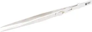 BST-F1 Precision Adjustable Slide Lock Anti Static Tweezers For Jewelry Electronic Component Holding Repair Tools