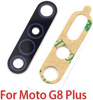 New For Motorola Moto G8 PlUS Back Rear Camera Glass Lens Cover With Adhesive